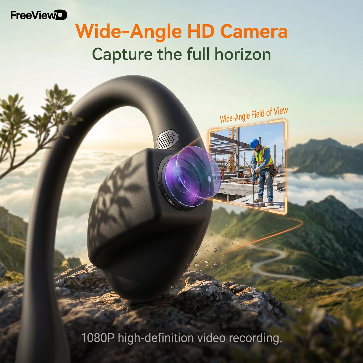 FreeView's Camera Earbuds