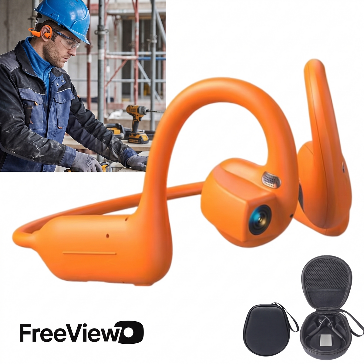 FreeView's Camera Earbuds